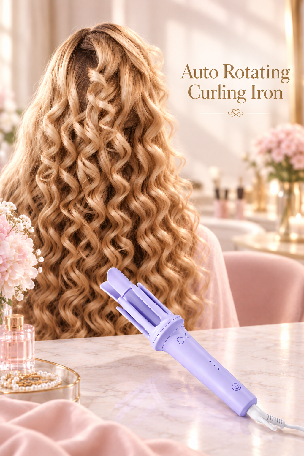 Automatic Hair Curler One Click Salon Style Curls in Minutes