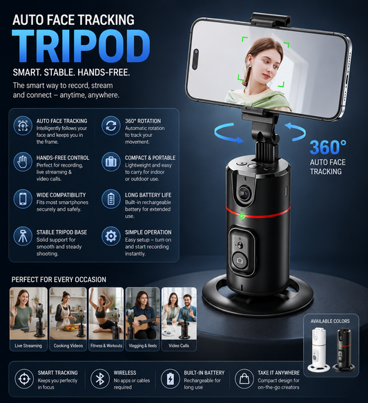 Auto Face Tracking Tripod