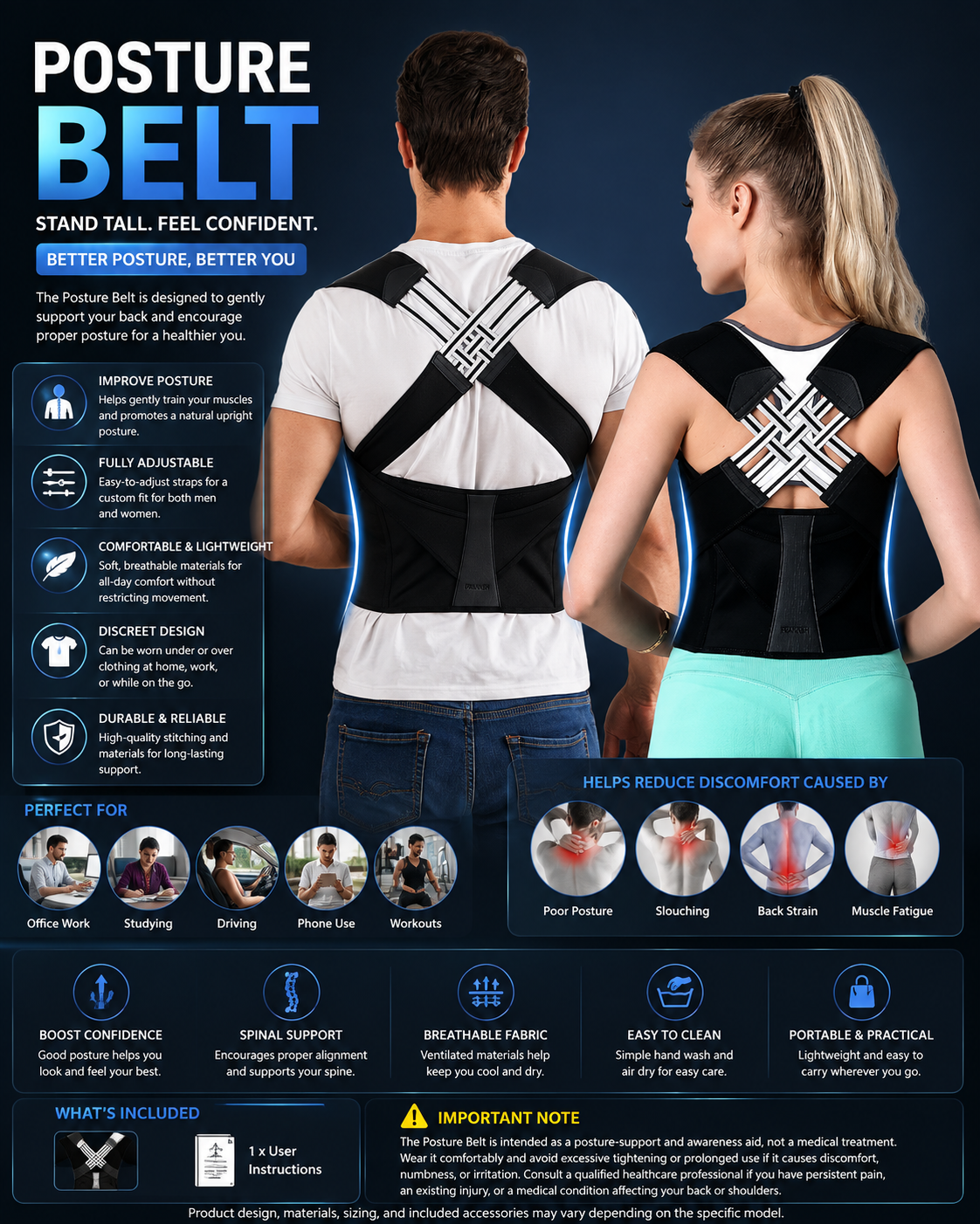 POSTURE BELT