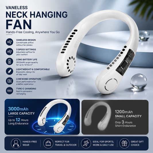 Vaneless Neck Hanging Fan